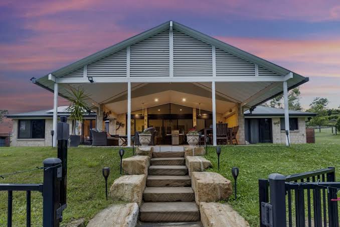Gable Patio Sunset Entertaining